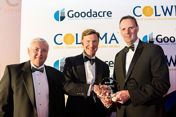 On 7th March this year, Ramsey Crookall was presented with a prestigious City of London Wealth Management Award, Regional Wealth Manager of the Year for Northern England for an unprecedented fifth year in a row